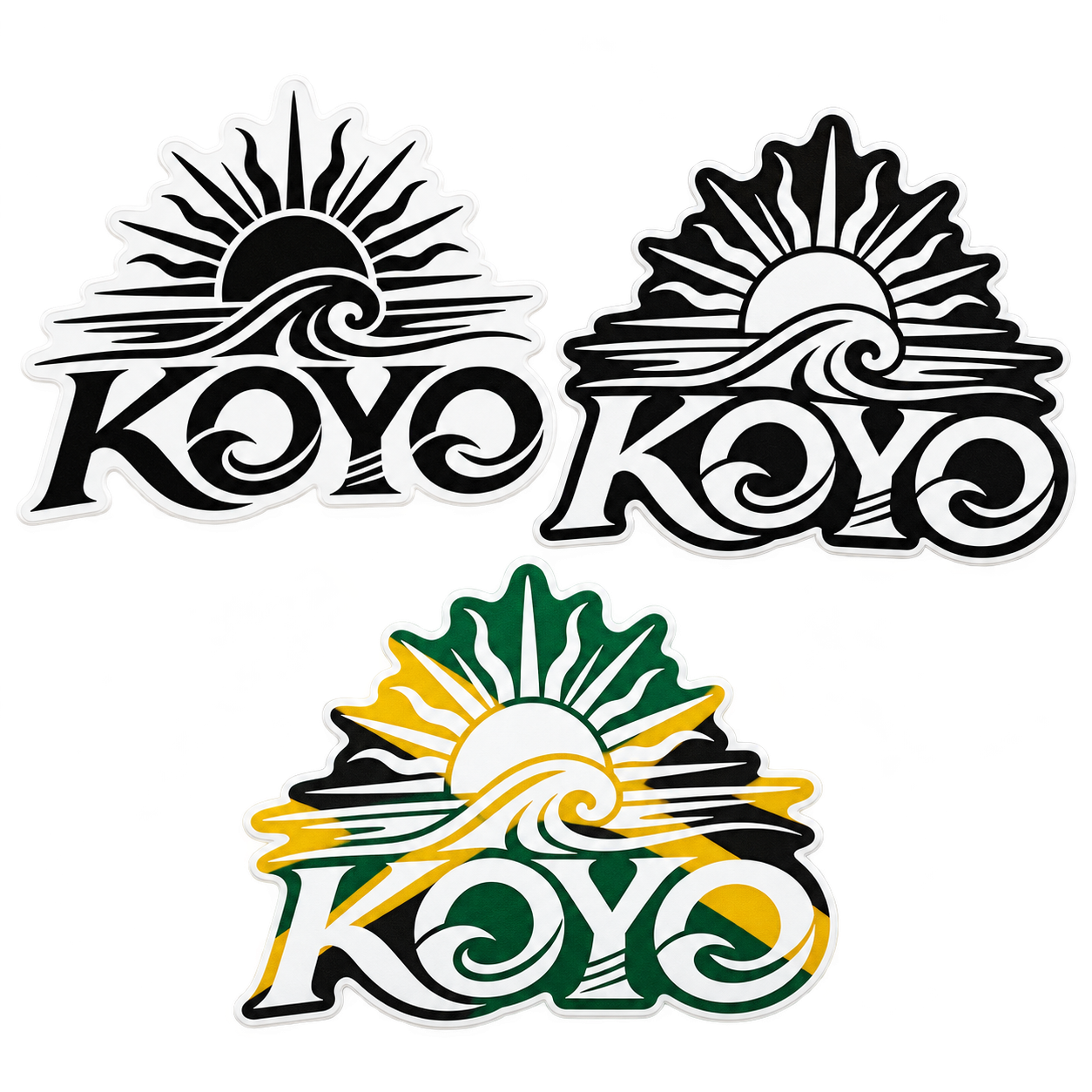 KOYO ロゴ ステッカー フロント